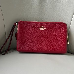 Coach Double Zip Wallet